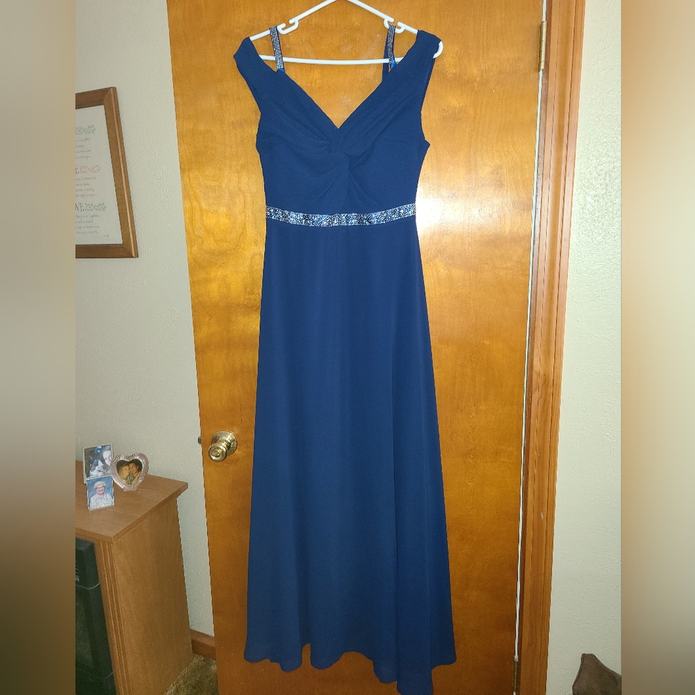 Blue Bridesmaid/Prom Dress